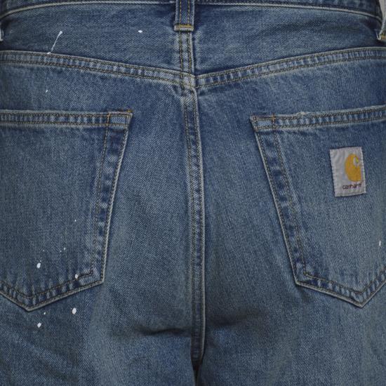 26SS 칼하트 WIP 숏팬츠 I037028 01EJ Denim - CARHARTT WIP