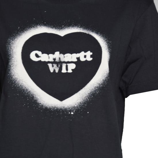 26FW 칼하트 WIP 반팔 티셔츠 I036907 89XX NERO - CARHARTT WIP