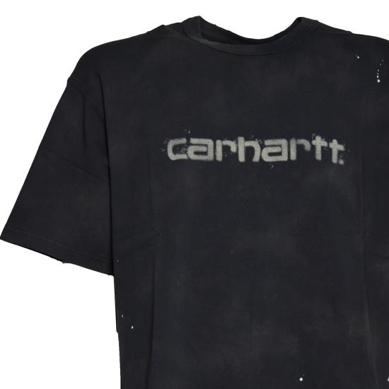 26SS 칼하트 WIP 반팔 티셔츠 I036853 89EJ Nero lavato - CARHARTT WIP