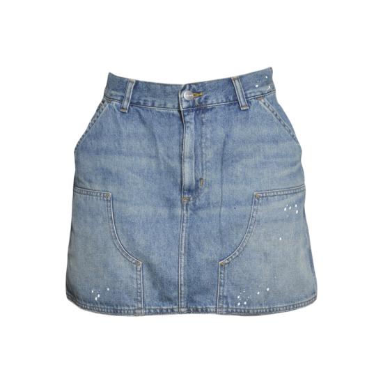 26SS 칼하트 WIP 미디 스커트 I037027 01EJ Denim