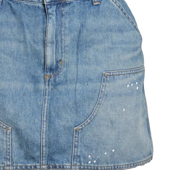 26SS 칼하트 WIP 미디 스커트 I037027 01EJ Denim - CARHARTT WIP