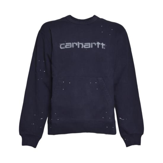 26SS 칼하트 WIP 긴팔 티셔츠 I036899 1CEJ Blu navy