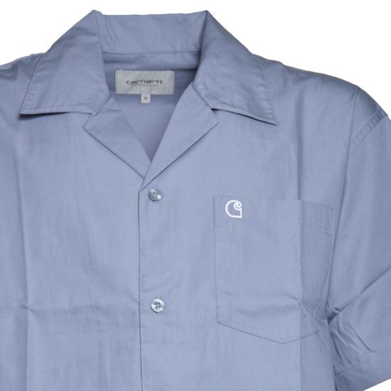 26SS 칼하트 WIP 셔츠 I036809 3S2XX Blu bianco - CARHARTT WIP