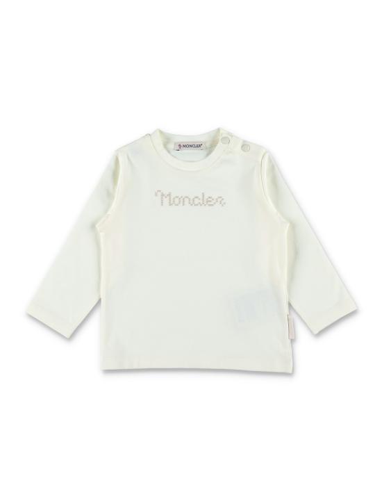 26FW [키즈] 몽클레어 캐주얼 세트 8M0000389AUM 034 Bianco - MONCLER