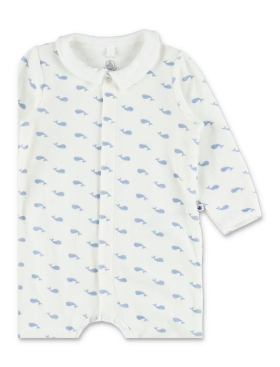 26FW [키즈] 쁘띠바또 점프수트 A0GAB 01 Bianco - PETIT BATEAU
