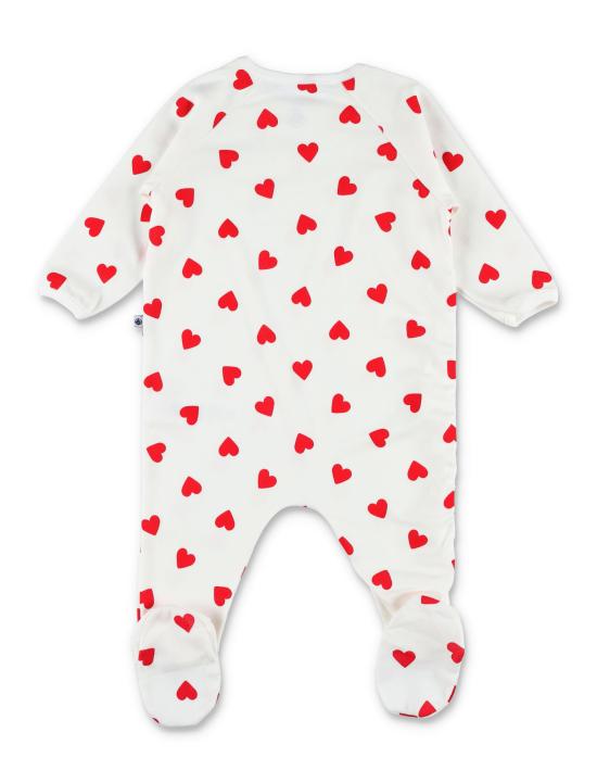 26FW [키즈] 쁘띠바또 캐주얼 세트 A0FF9 00 WHITE RED - PETIT BATEAU