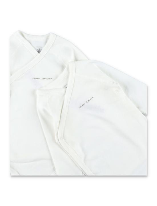 26FW [키즈] 쁘띠바또 캐주얼 세트 A0H71 99 Bianco - PETIT BATEAU