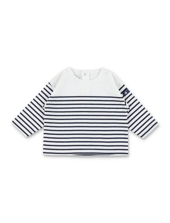 26FW [키즈] 쁘띠바또 점프수트 A0H0U 00 Bianco - PETIT BATEAU