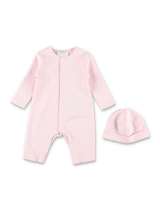 26FW [키즈] 구찌 라운지 웨어 870882XJHA9 5399 LIGHT PINK