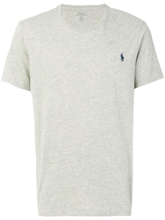 26FW 폴로 랄프로렌 반팔 티셔츠 710680785 002 Grigio