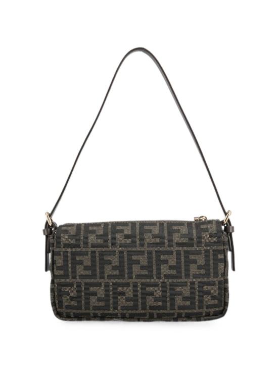 26FW 펜디 FF 자카드 지퍼 탑 스몰 숄더백 8BS123 B17AF14YN - FENDI