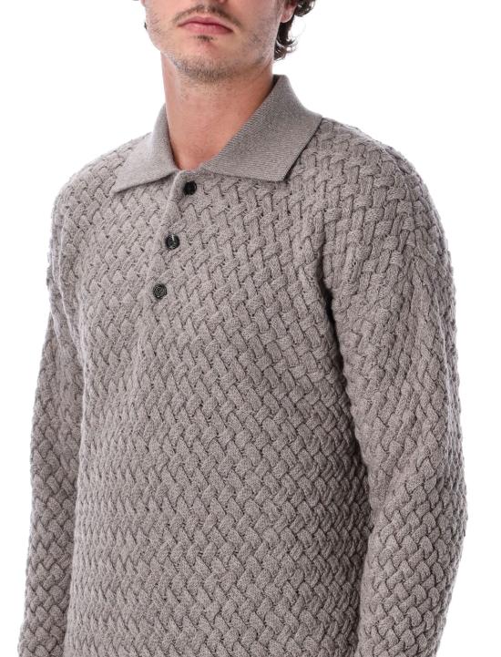 26FW 보테가베네타 스웨터 A000K9V6UI0 1830 Beige - BOTTEGA VENETA