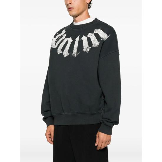 26FW 팜앤젤스 니트웨어 PAMBA004F L001 1003 BLACK - PALM ANGELS