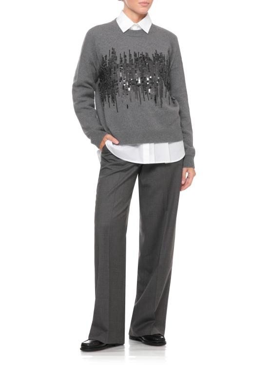 26FW 페세리코 스웨터 A99835F07R L9100L72 Grey - PESERICO