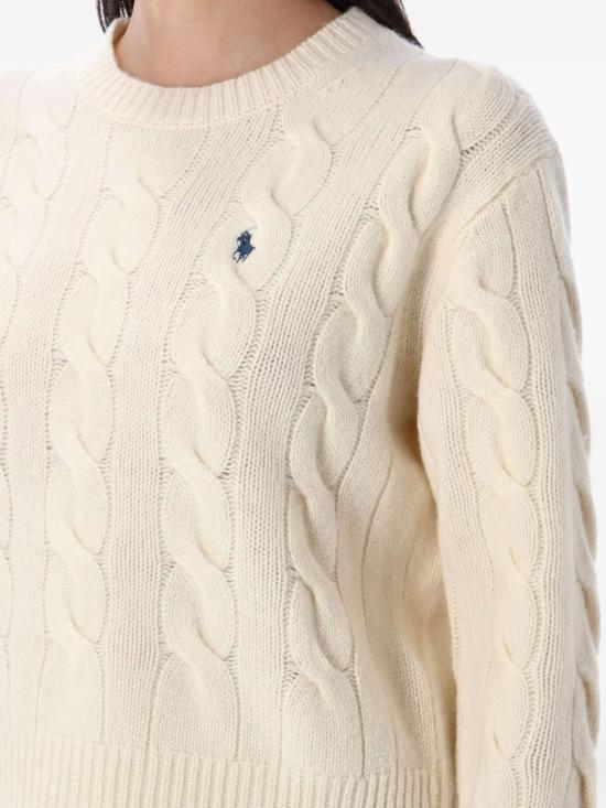 26FW 폴로 랄프로렌 스웨터 211A91216002 AUTHENTIC CREAM