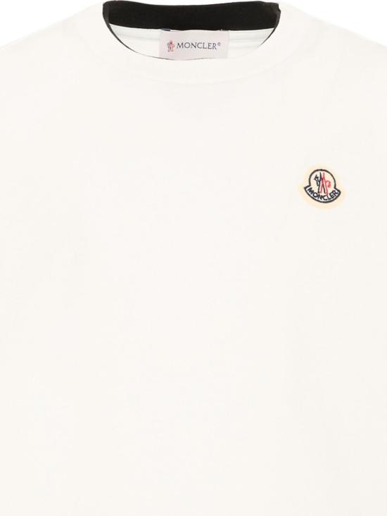 26FW [키즈] 몽클레어 티셔츠 L29548C00008 89AFV034 NATURAL - MONCLER