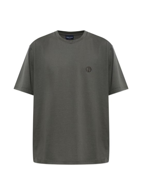 26FW 조르지오 아르마니 반팔 티셔츠 GM004657 TE18291U8092 Grey