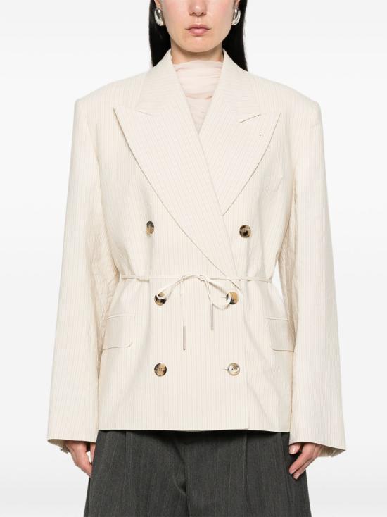 26SS 드리스 반 노튼 자켓 010441 3360005 Ecru - DRIES VAN NOTEN