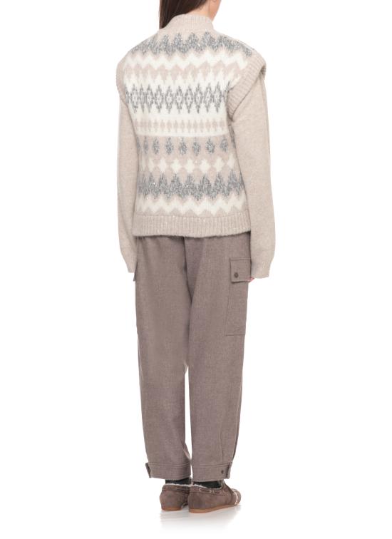 26FW 페세리코 스웨터 A93141F03 H9100H44 Beige - PESERICO