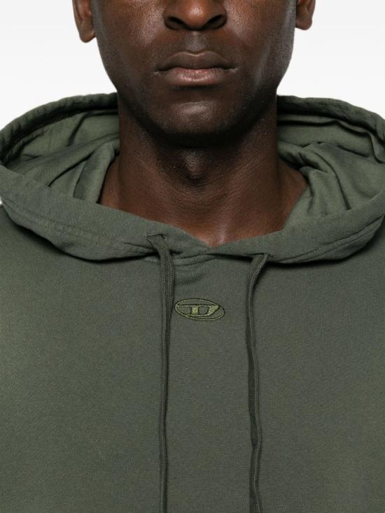 26FW 디젤 스웨터 A22831 0EFBR51F Army green - DIESEL