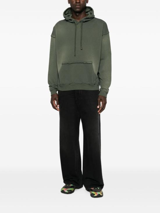 26FW 디젤 스웨터 A22831 0EFBR51F Army green - DIESEL