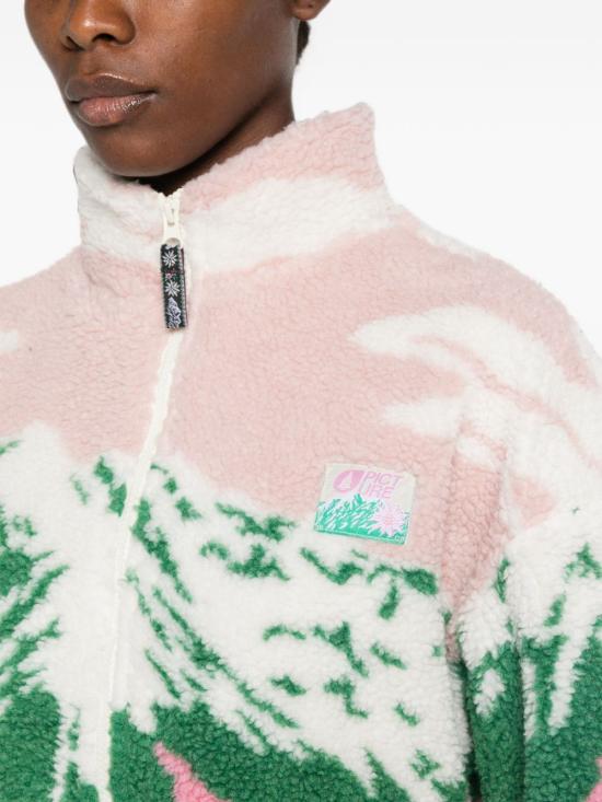 25FW 픽쳐오가닉클로딩 스웨터 WSW0377 BLUE Pink green - PICTURE ORGANIC CLOTHING