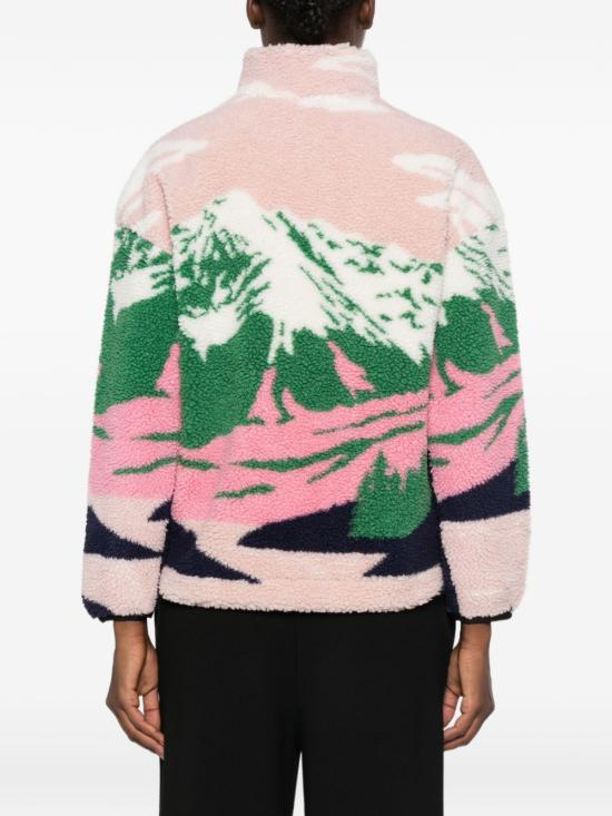 25FW 픽쳐오가닉클로딩 스웨터 WSW0377 BLUE Pink green - PICTURE ORGANIC CLOTHING
