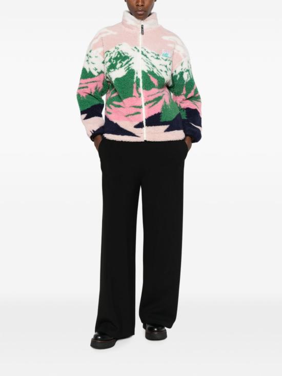 25FW 픽쳐오가닉클로딩 스웨터 WSW0377 BLUE Pink green - PICTURE ORGANIC CLOTHING