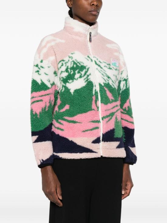 25FW 픽쳐오가닉클로딩 스웨터 WSW0377 BLUE Pink green - PICTURE ORGANIC CLOTHING