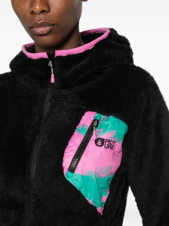 25FW 픽쳐오가닉클로딩 스웨터 SWT0190 BLACK Black green pink - PICTURE ORGANIC CLOTHING