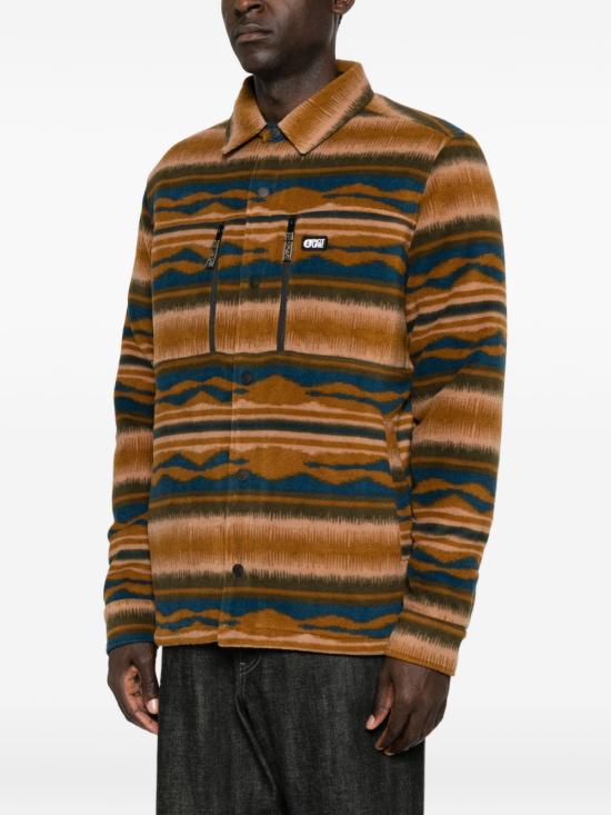25FW 픽쳐오가닉클로딩 자켓 MVT0601 WHITE BROWN BLUE - PICTURE ORGANIC CLOTHING