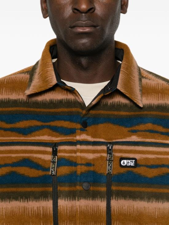25FW 픽쳐오가닉클로딩 자켓 MVT0601 WHITE BROWN BLUE - PICTURE ORGANIC CLOTHING