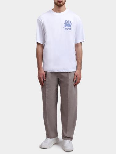 26SS 휴고보스 스트레이트 팬츠 50559107 10278151 01 237 BEIGE - HUGO BOSS