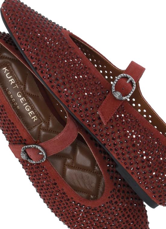 26FW 커트가이거 슈즈 2656354209 MAYFAIR BALLET FLATWINE Burgundy - KURT GEIGER