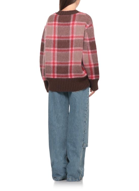 26FW 디 아티코 스웨터 261WCK00136 KMX004JQ463 Brown - THE ATTICO