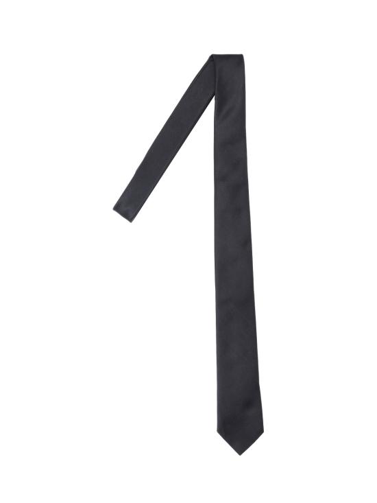 26FW 생로랑 넥타이 821638 3Y011 1000 BLACK
