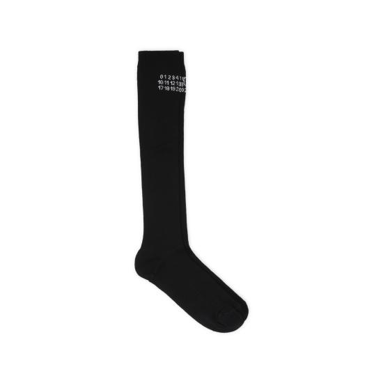 26FW MM6 메종마르지엘라 양말 S52TL0041 M13244 900 BLACK - MM6 MAISON MARGIELA
