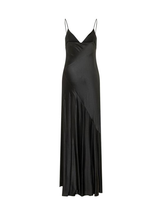 26FW 알베르타 페레티 롱 원피스 262UA04226627 0555 BLACK - ALBERTA FERRETTI