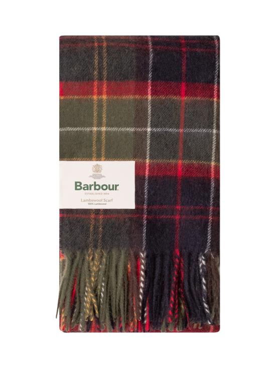 26FW 바버 머플러/스카프 USC0387USC RE92 RED TARTAN