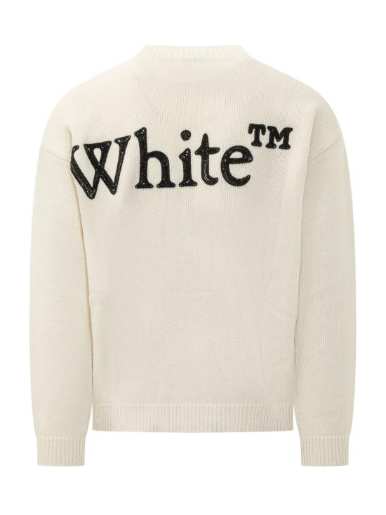 26FW 오프화이트 스웨터 44MHE20QF26K00 1110 CREAM - OFF WHITE