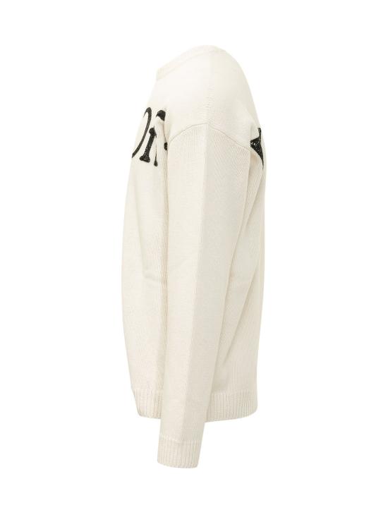 26FW 오프화이트 스웨터 44MHE20QF26K00 1110 CREAM - OFF WHITE
