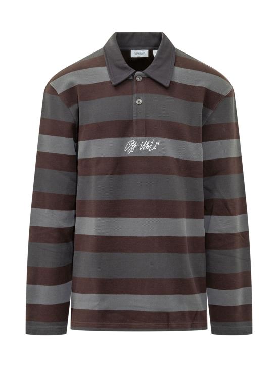 26FW 오프화이트 폴로 티셔츠 44MAD015F26J00 2960 MULTICOLOR