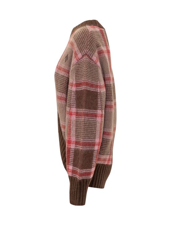 26FW 디 아티코 스웨터 261WCK00136KMX004JQ 463 COFFEE PINK - THE ATTICO