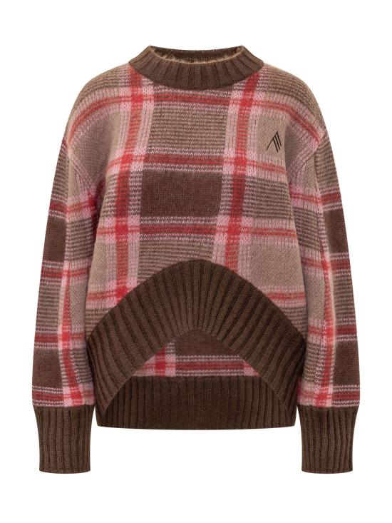 26FW 디 아티코 스웨터 261WCK00136KMX004JQ 463 COFFEE PINK