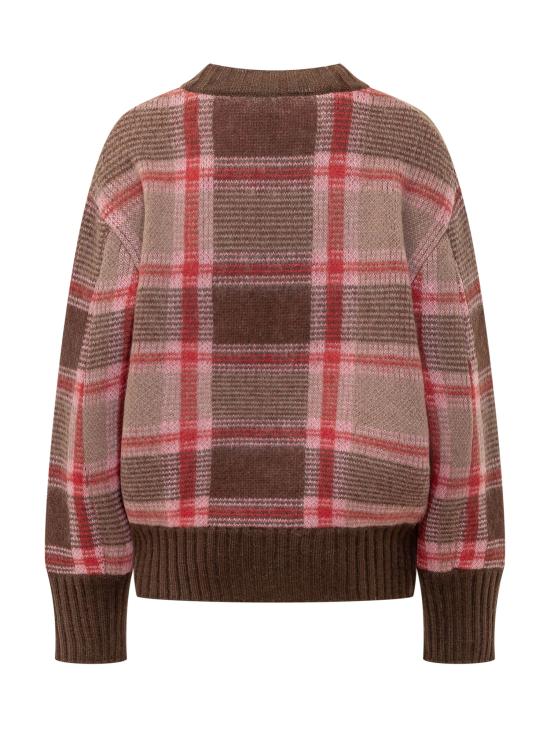 26FW 디 아티코 스웨터 261WCK00136KMX004JQ 463 COFFEE PINK - THE ATTICO