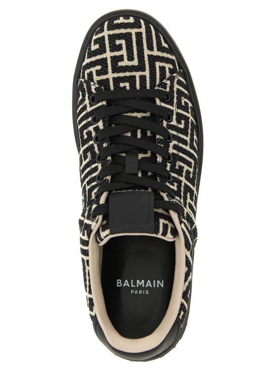 26FW 발망 스니커즈 HM1VI288TJCMEDK White Black - BALMAIN