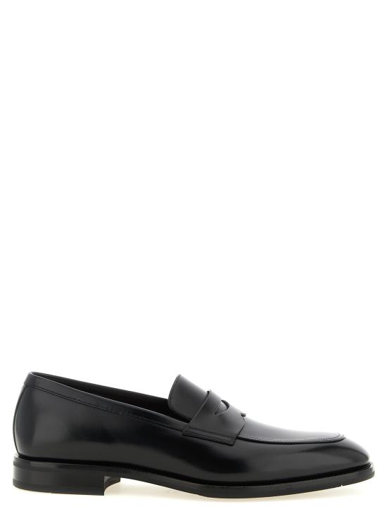26FW 산토니 로퍼 MCAD19385PL7HNTGN01N01 Black
