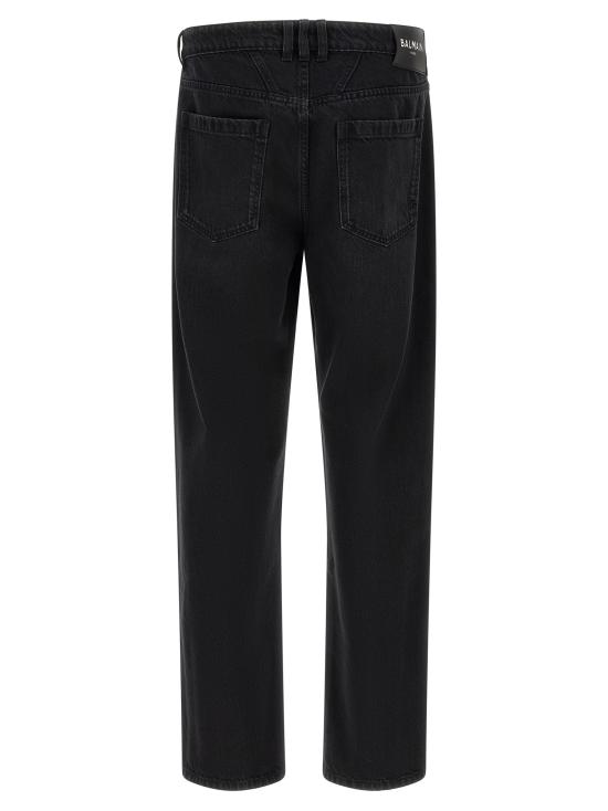 26FW 발망 데님 팬츠 HH1MI115DG130PC Black - BALMAIN