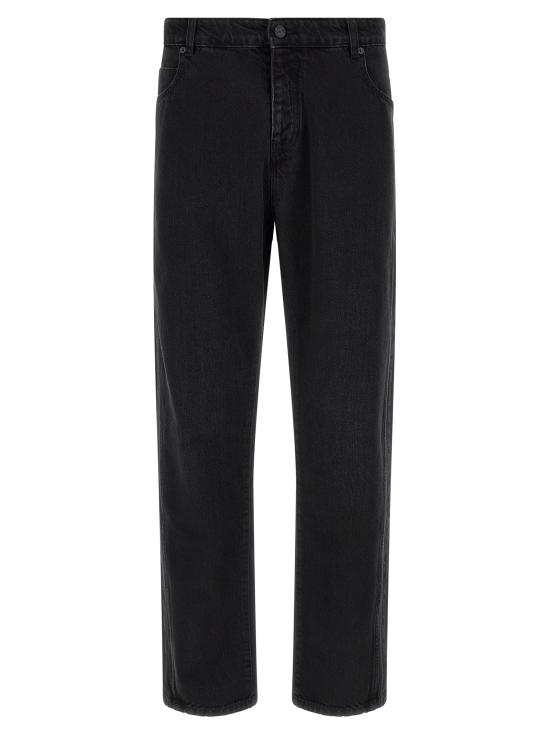 26FW 발망 데님 팬츠 HH1MI115DG130PC Black