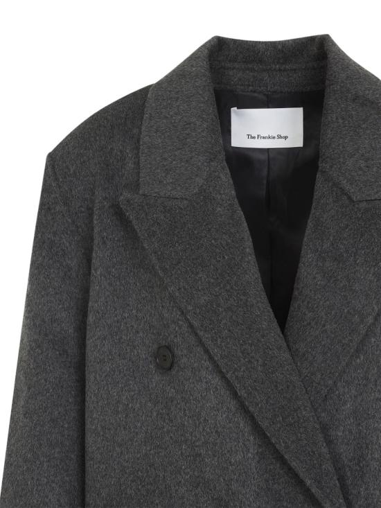 26FW 더프랭키샵 코트 COFS21126134 DARKGREYMELANGE DARK GREY - THE FRANKIE SHOP